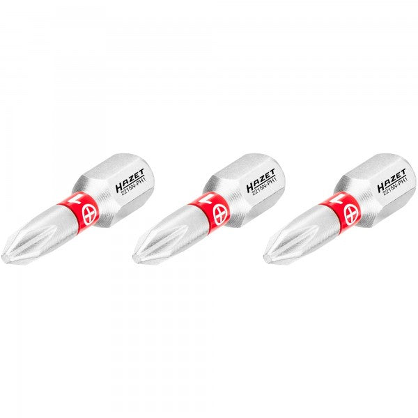 Screwdriver bit, Phillips PH1, 1/4″ (6.3 mm) hex (2215N-PH1/3, HAZET)