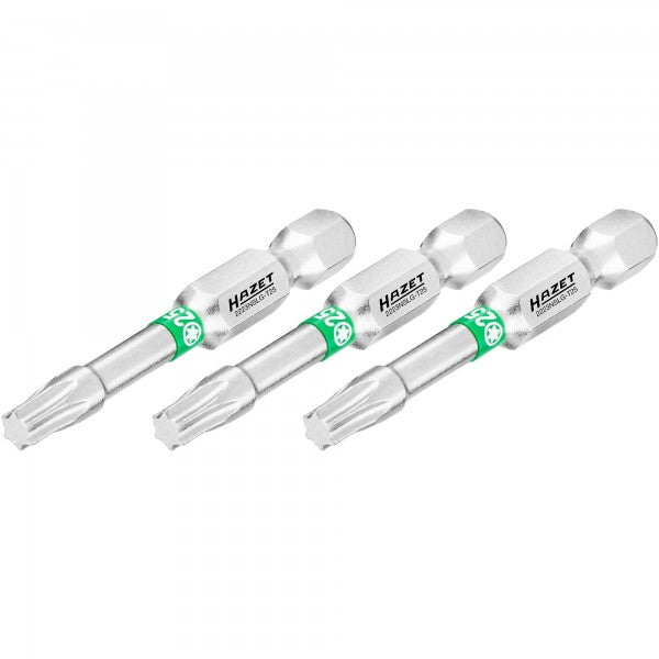 Screwdriver bit, Torx T25, 1/4″ (6.3 mm) hex (2223NSLG-T25/3, HAZET)