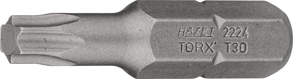 Screwdriver bit, Torx T30, 5/16″ (8 mm) hex (2224-T30, HAZET)