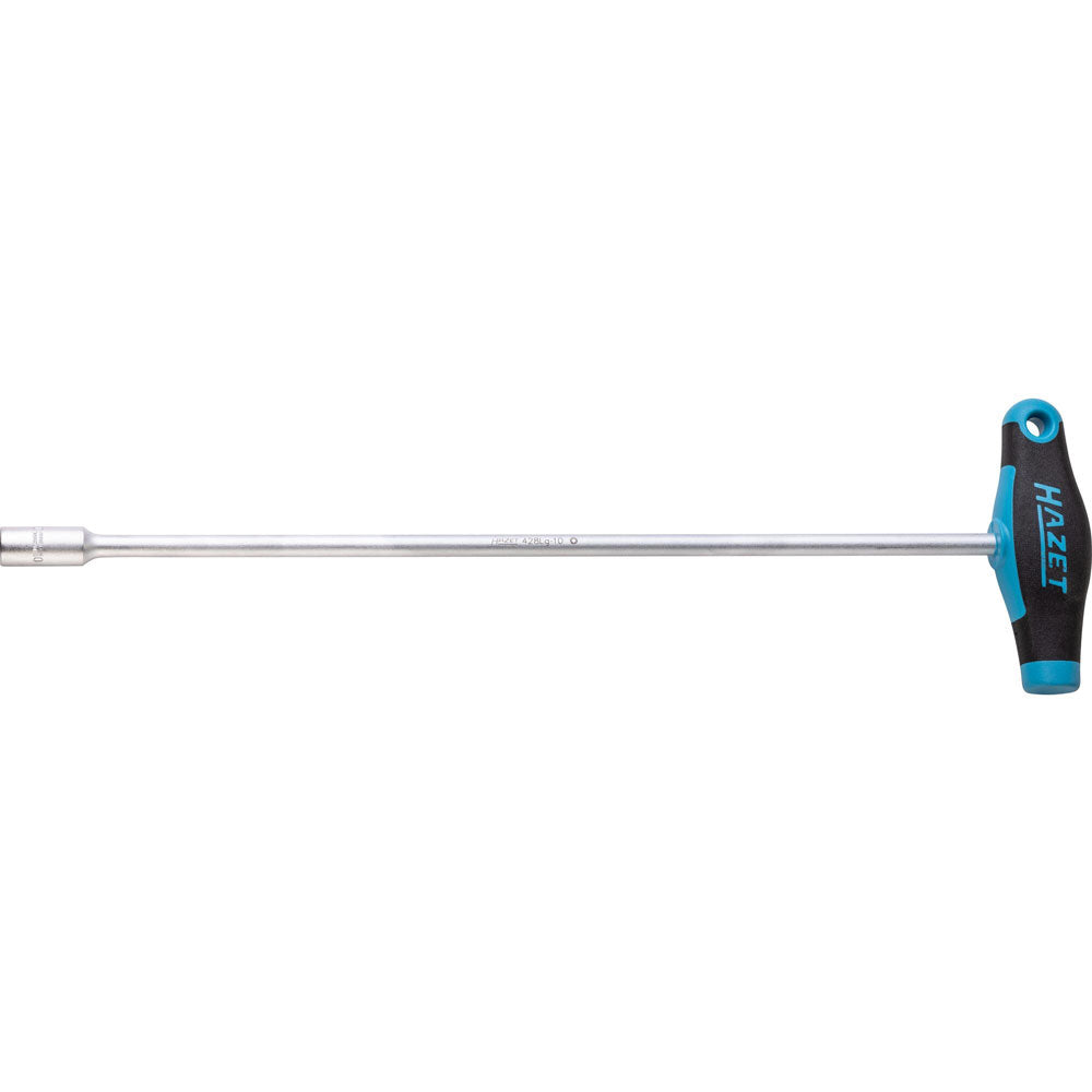 Nut driver with T-handle, 10 mm (428LG-10, HAZET)
