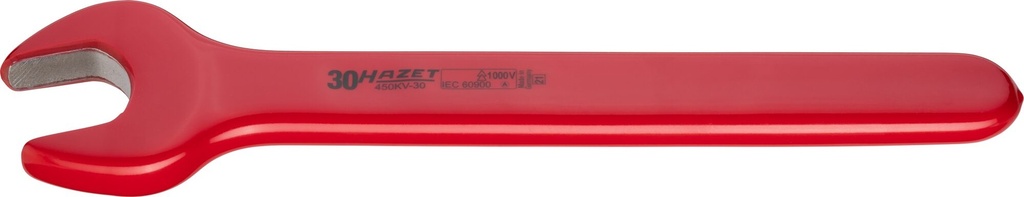 Single open-end wrench with protective insulation (450KV-30)