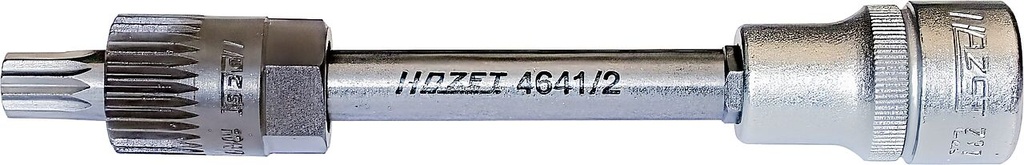 V formos (rumbuoto) diržo skriemulio įrankis 4641/2, 1/2 col. (12,5 mm) kvadratas, tuščiaviduris (1001163, HAZET)