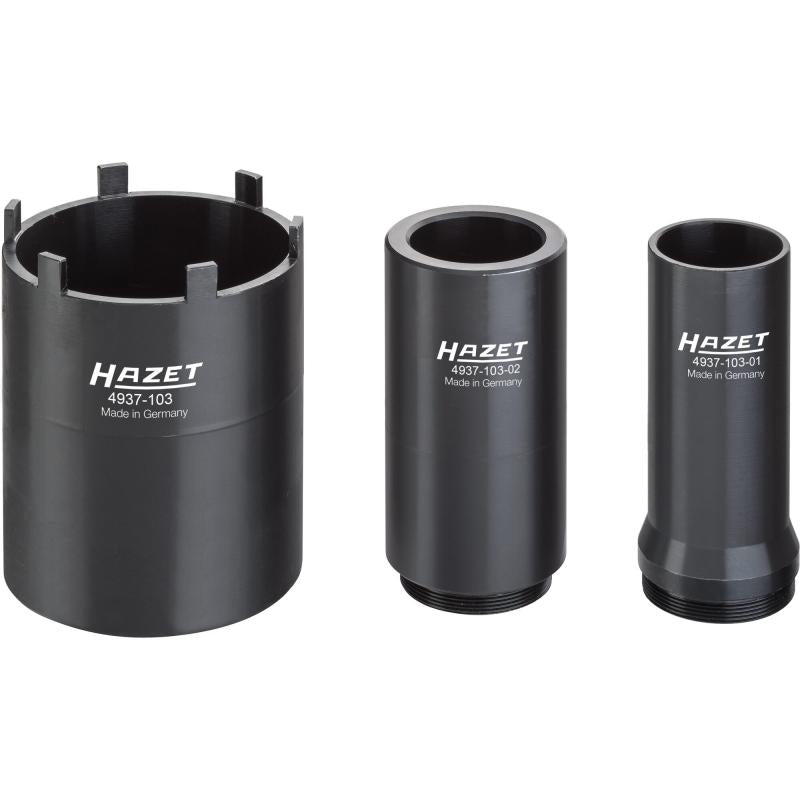 Kravas auto tapatslēgu komplekts, 3/4" (20 mm) kvadrāts, 3 gab. (4937-103/3, HAZET)