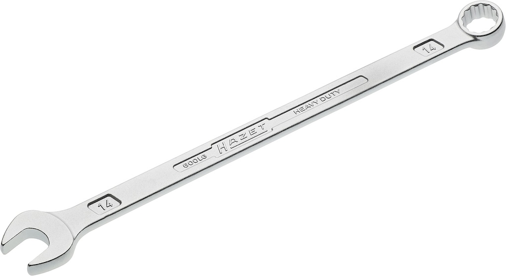 Kombinuotas veržliaraktis, itin ilgas, 14 mm (600LG-14, HAZET)