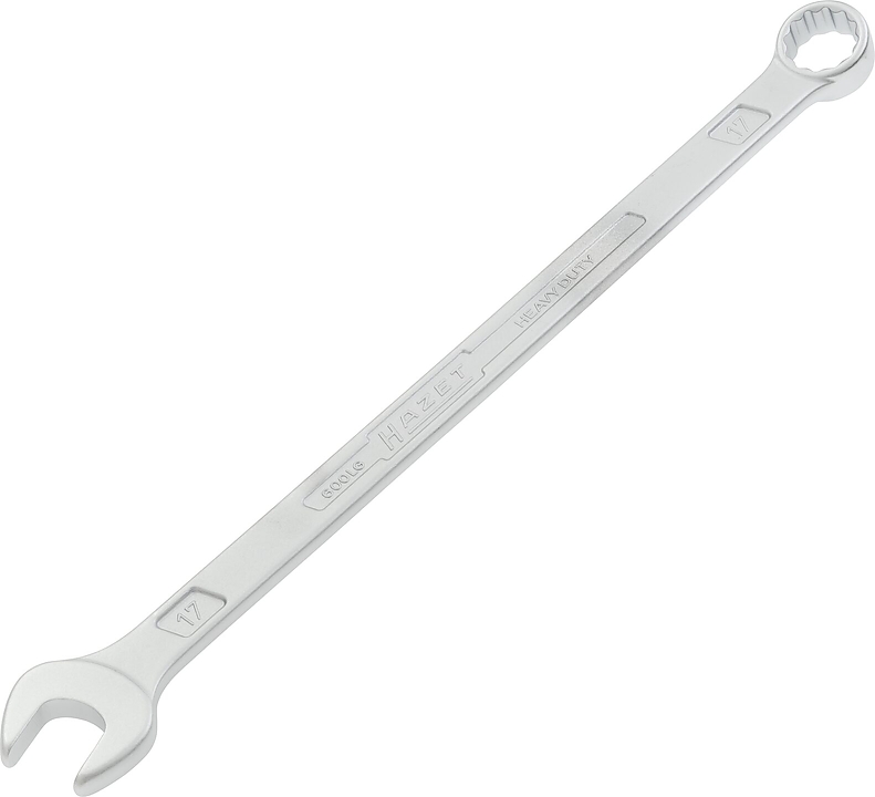 Combination wrench, extra long, 17 mm (600LG-17, HAZET)