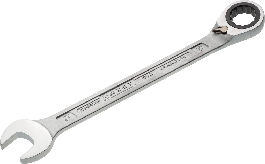 Terkšlinis kombinuotas veržliaraktis 27 mm (606-27, HAZET)