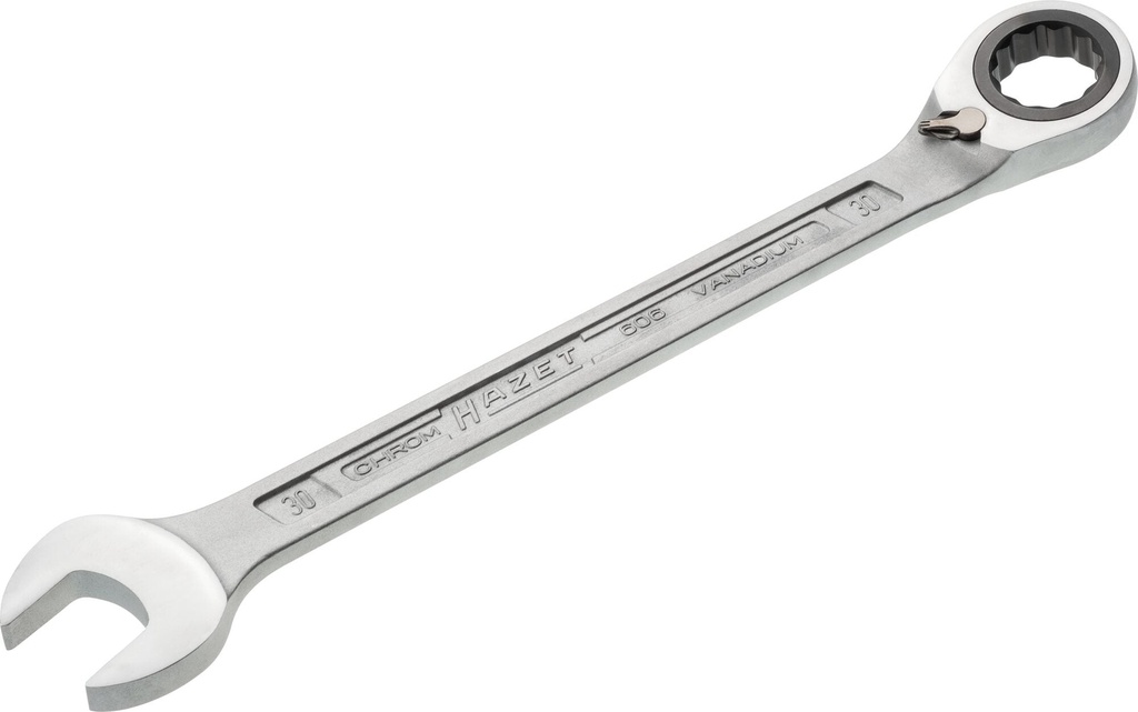 Ratcheting combination wrench 30 mm (606-30, HAZET)