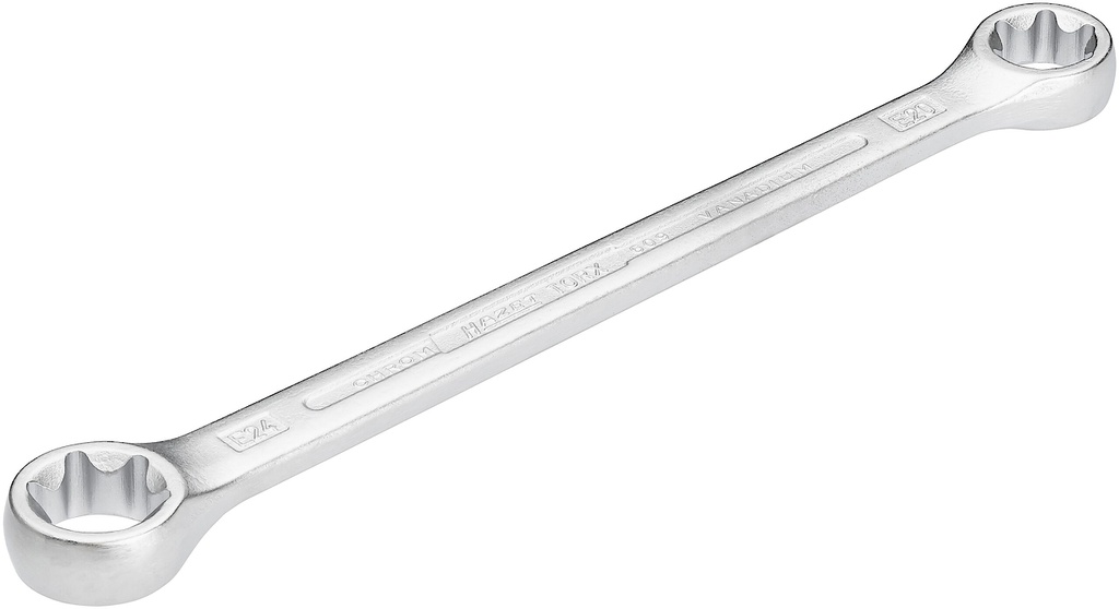 Double box-end wrench, outside E-TORX® profile, E20 × E24 (609-E20XE24, HAZET)