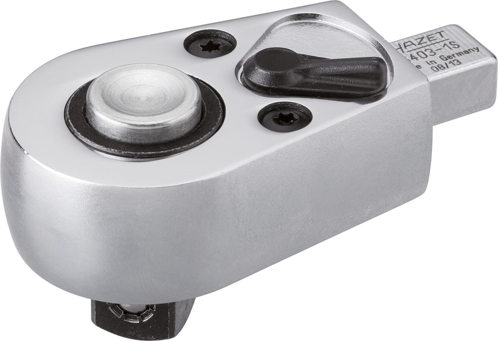 Insert reversible ratchet - 9 x 12 mm insert square, solid (6403-1S, HAZET)