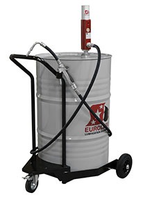 Mobile oil dispenser for 208 l drums (137-15, EUROLUBE)