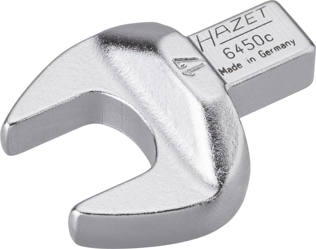 Įstatomas atviro galo raktas 9x12, 17 mm (6450C-17, HAZET)