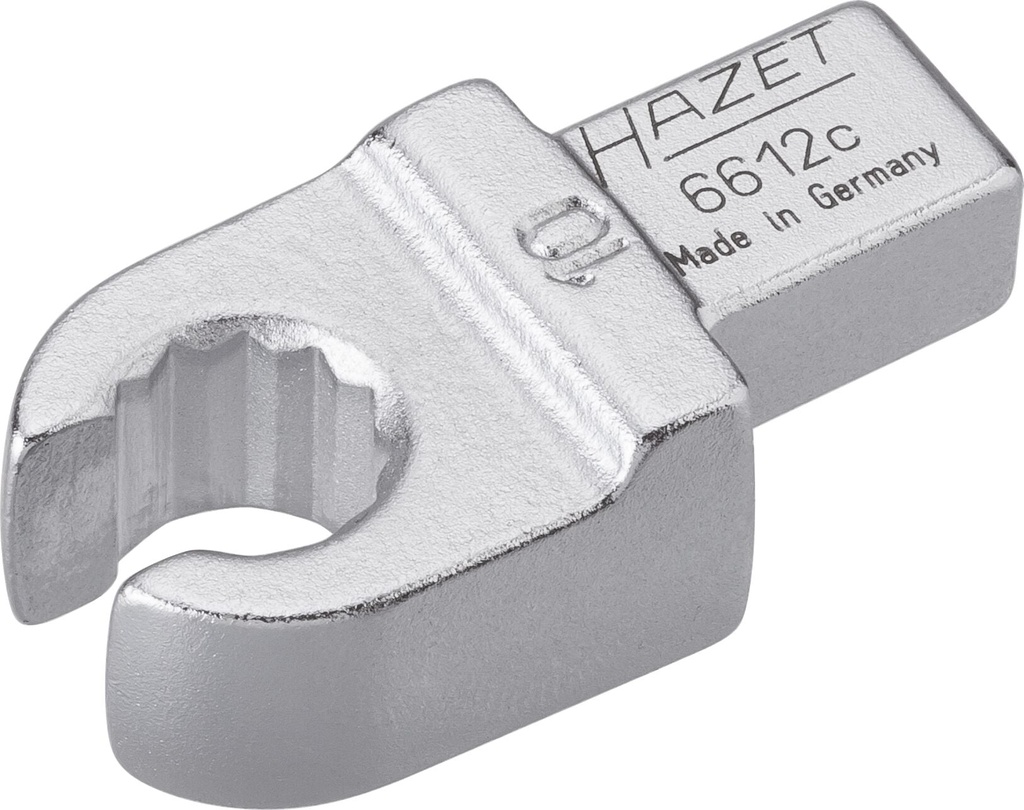 Insert box-end wrench, open, 9x12mm, 10mm (6612C-10, HAZET)