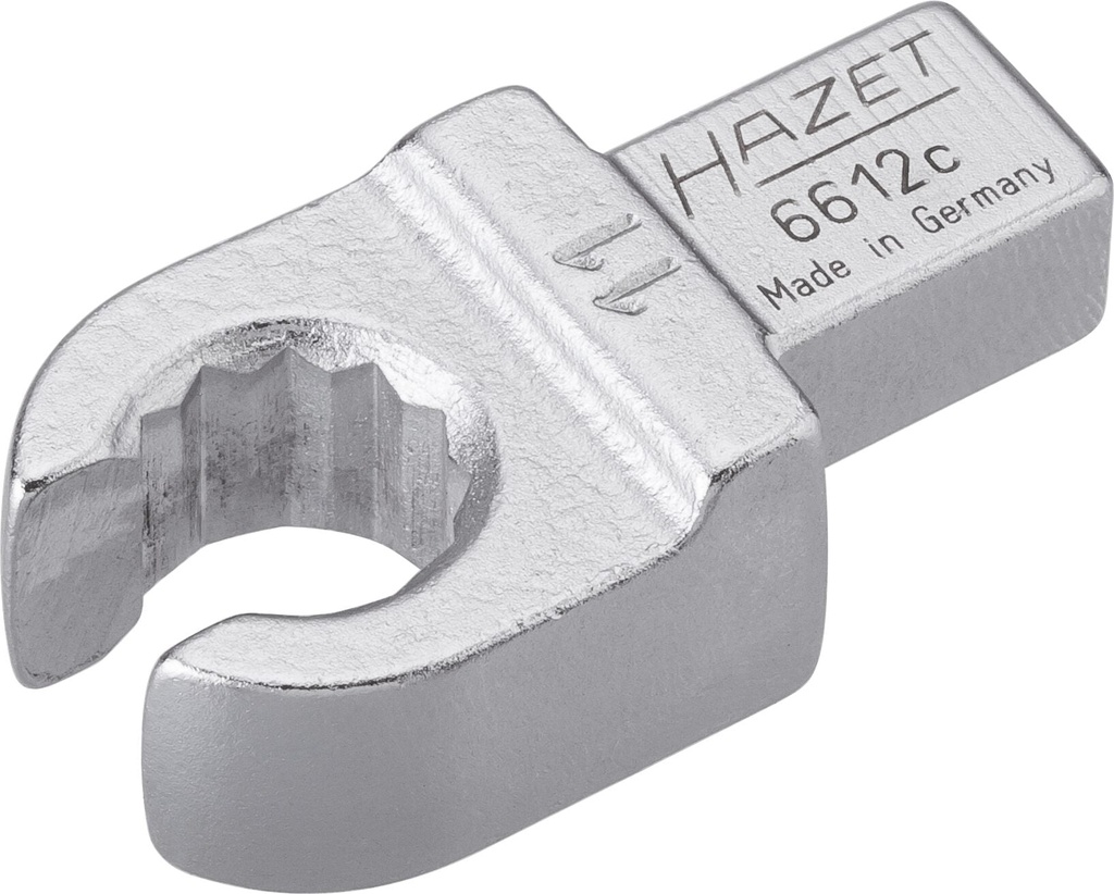 Ieliekamā gredzenatslēga, atvērta, 9x12mm, 11mm (6612C-11, HAZET)