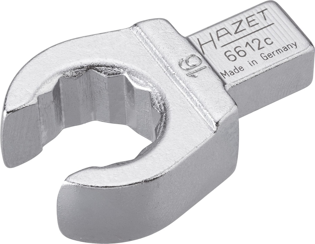 Insert box-end wrench, open, 9x12mm, 16mm (6612C-16, HAZET)