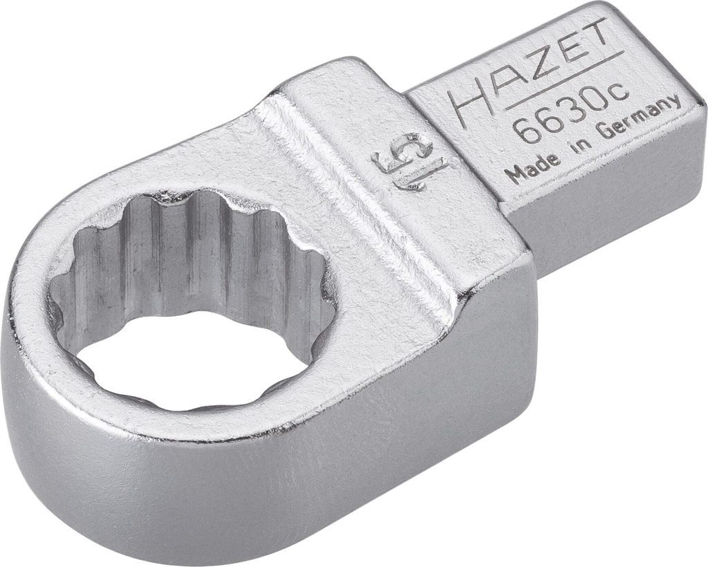 Įstatomas žiedinis raktas 9x12mm, 15mm (6630C-15, HAZET)