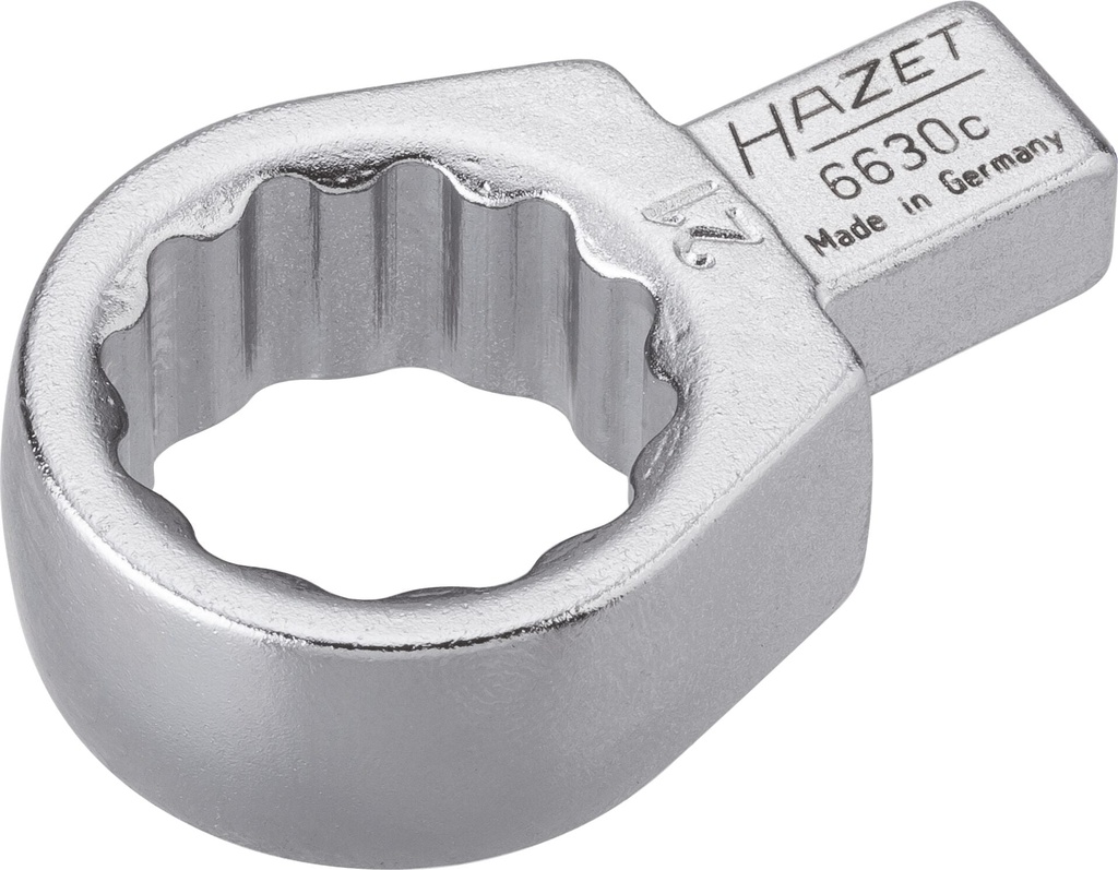 Ieliekamā gredzenatslēga, 9x12mm, 21mm (6630C-21, HAZET)