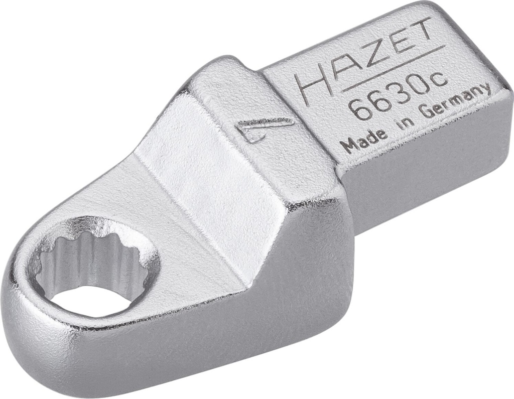 Insert box-end wrench, solid, 9x12mm, 7mm (6630C-7, HAZET)