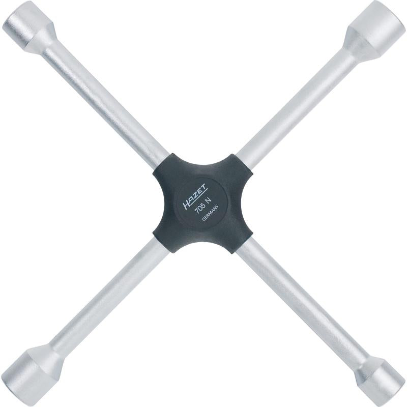Four-way rim wrench, external hex profile (705N, HAZET)