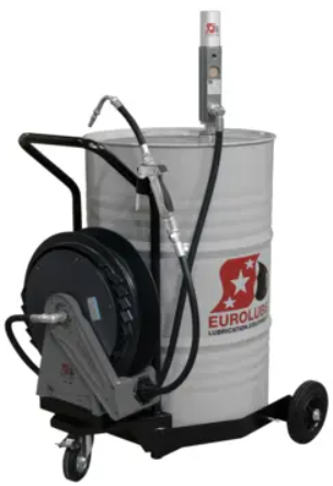 Mobili alyvos išpilstymo sistema statinėms (137-23, EUROLUBE EQUIPMENT)