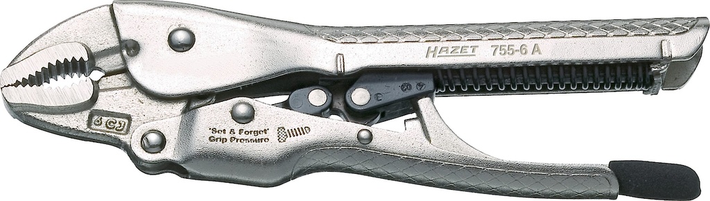 Grip pliers - self-adjusting (755-6A, HAZET)