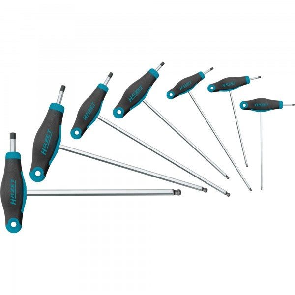 Screwdriver set - with T-handle (829KK/7)