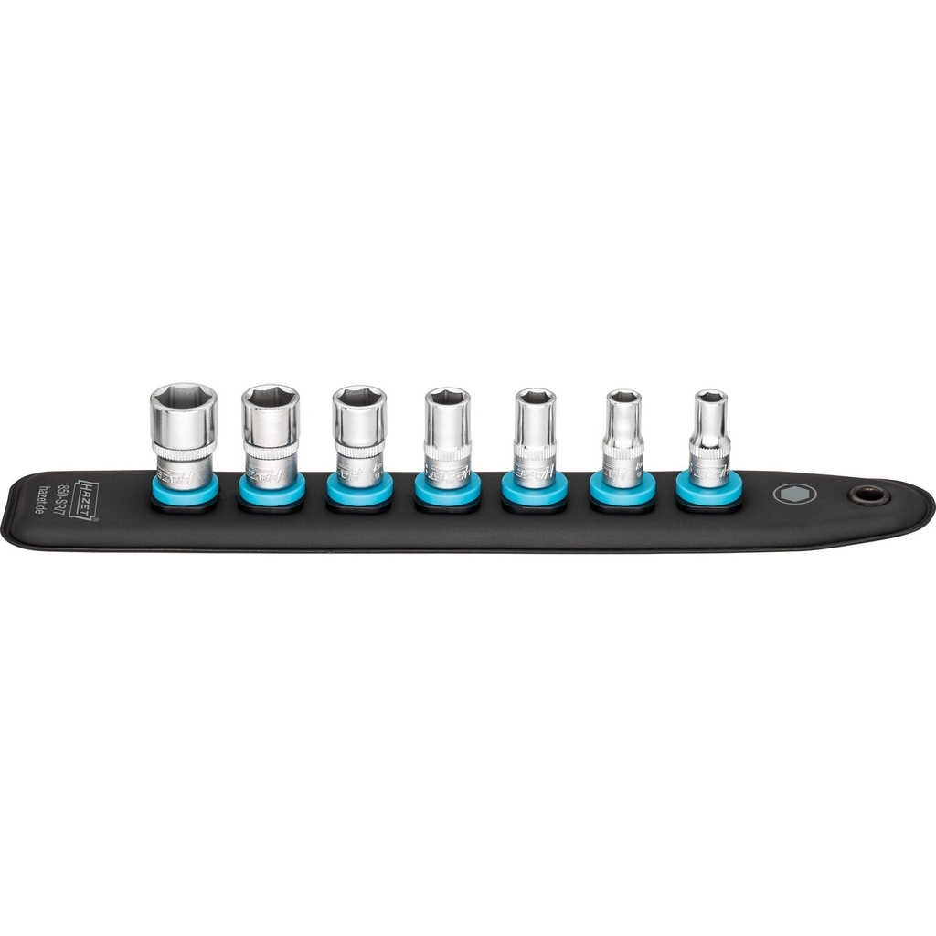 SmartRail su 7 lizdais - 1/4 colio (6,3 mm) kvadratas, tuščiaviduris (850-SR/7)