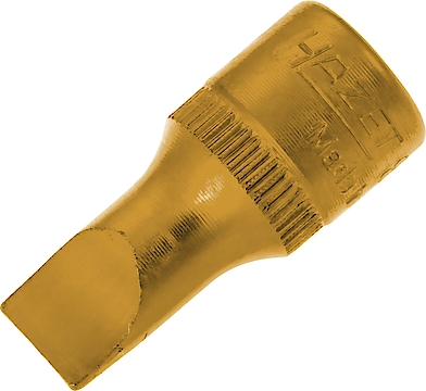 Screwdriver socket 1/4 inch with slotted bit 1.2x8 mm (8503-1.2X8, HAZET)