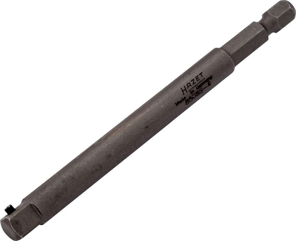 Impact adapter - 1/4 inch (6.3 mm) hexagon, solid (8508S-4, HAZET)