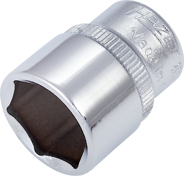 Socket - 1/4 inch (6.3 mm) square, hollow (850A-9/16)