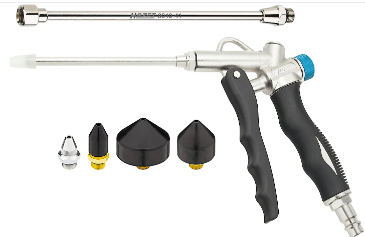 Blow Gun Set with Nozzles, 6 pcs (9040-4/6, HAZET)
