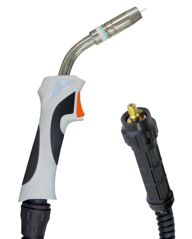 MIG welding torch 250 A, 3 m, for aluminium wire (Ø1.0 mm, M6) (063785, GYS)