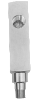 Manometro adapteris 3/8 col. NPT, L=155 mm (AGA21, BLACKHAWK)