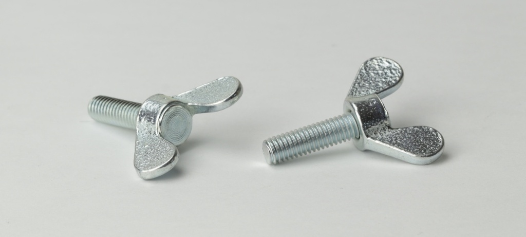 Wing screw M12x40 — DIN 316 zinc-plated (MJLE1229, BLACKHAWK)