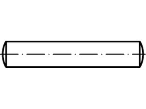 Cilindrinis kaištis D=12X40 – DIN7 (MPAI1233, BLACKHAWK)