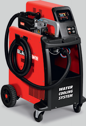 Punktmetināšanas aparāts 400 V ar piederumiem (WEL15000, BLACKHAWK)
