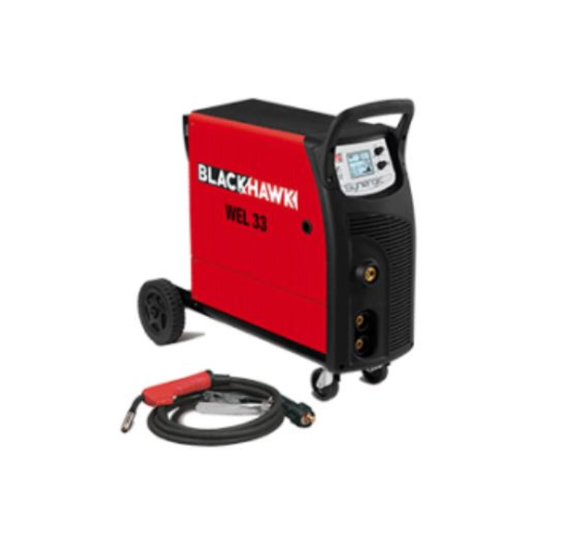 Suvirinimo aparatas MIG/MAG 230V, 220A, viengubas degiklis (WEL33, BLACKHAWK)