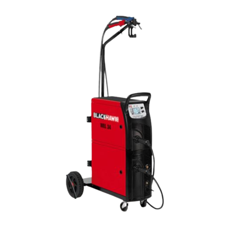 MIG/Mag 230V,220 Amp,Two torches WEL34 (WEL34W, BLACKHAWK)