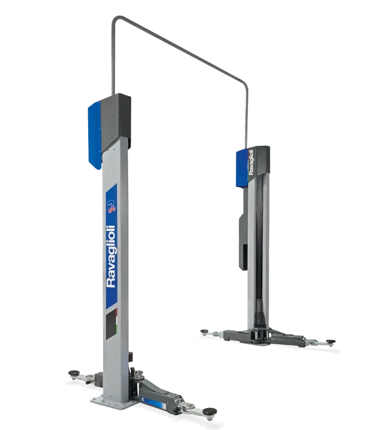 Electromechanical 2-post lift 3.5 t, KPX35EV (RAV.KPX35.199072, RAVAGLIOLI)