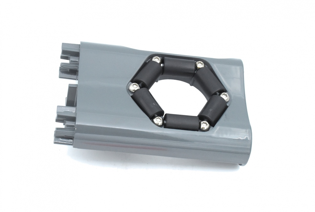 Hose outlet with Bracket S10 and S15 Series. (1579089, EUROLUBE)