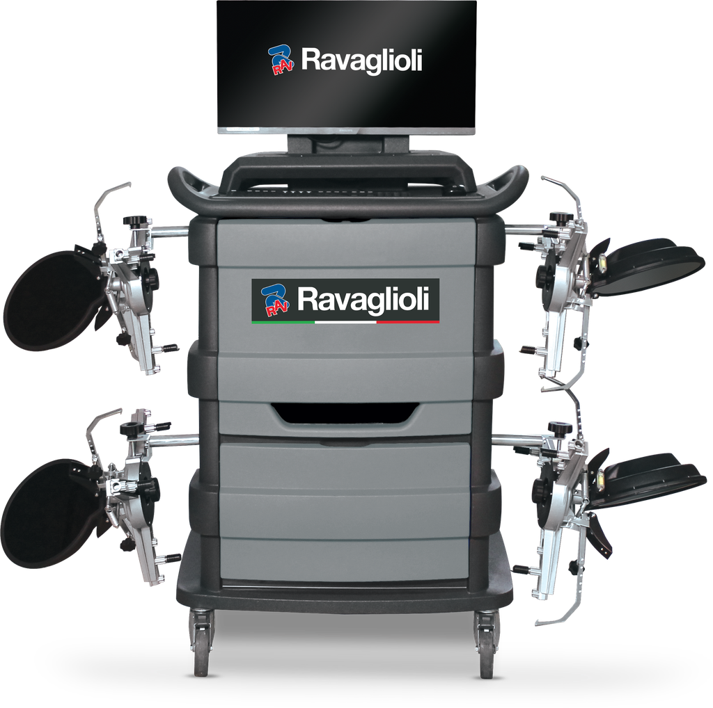 RAVTD3200HPR.3 3D ratų suvedimo stendas su Megapixel lęšiais, premium klasės (RAV.D32HP.700933, RAVAGLIOLI)