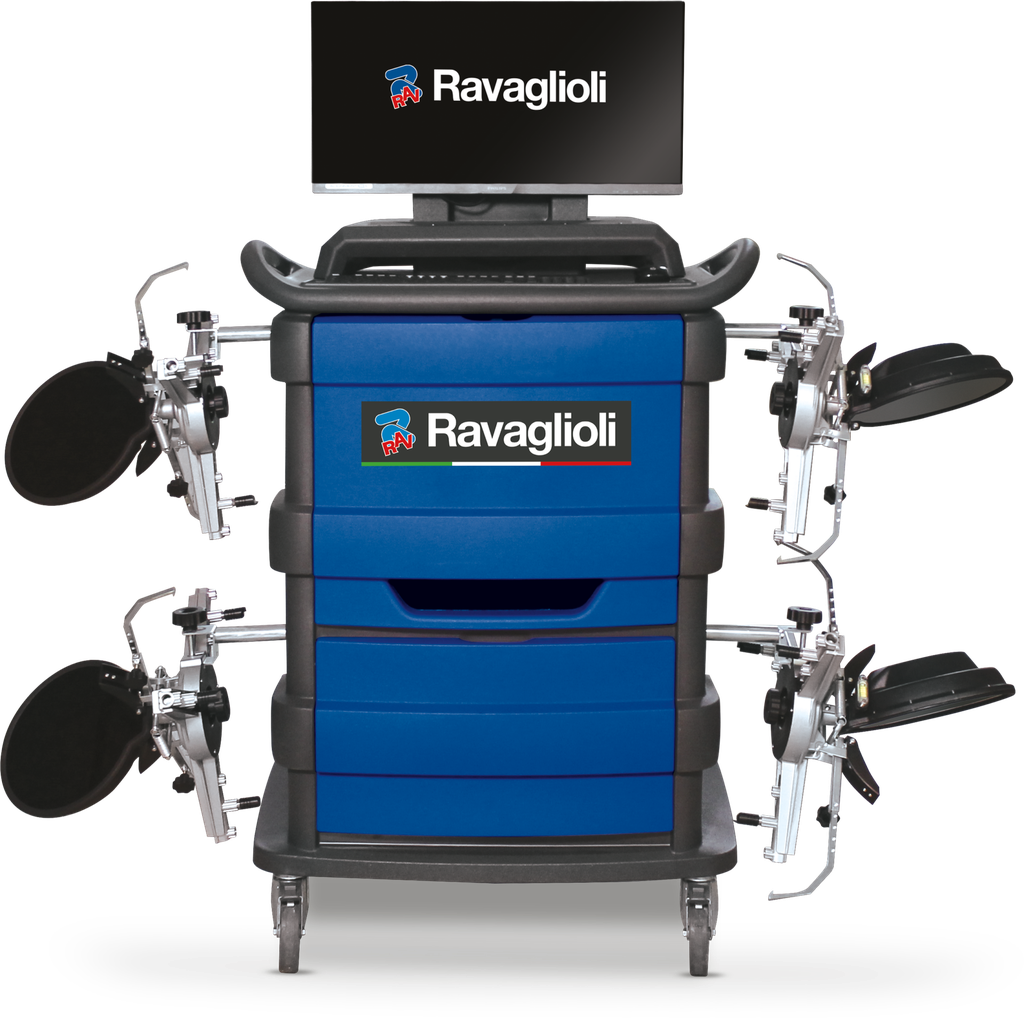 RAVTD3200HPR.3 3D ratų suvedimo stendas su Megapixel lęšiais (RAV.D32HP.700957, RAVAGLIOLI)