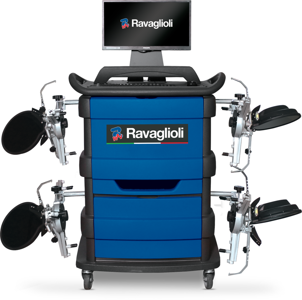 RAVTD3200SP.3 3D riteņu ģeometrijas regulēšanas stends ar Megapixel lēcām (RAV.D32SP.700902, RAVAGLIOLI)