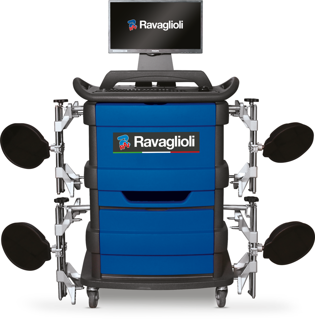 RAVTD3200SP.4 3D ratų suvedimo stendas su Megapixel lęšiais (RAV.D32SP.700988, RAVAGLIOLI)
