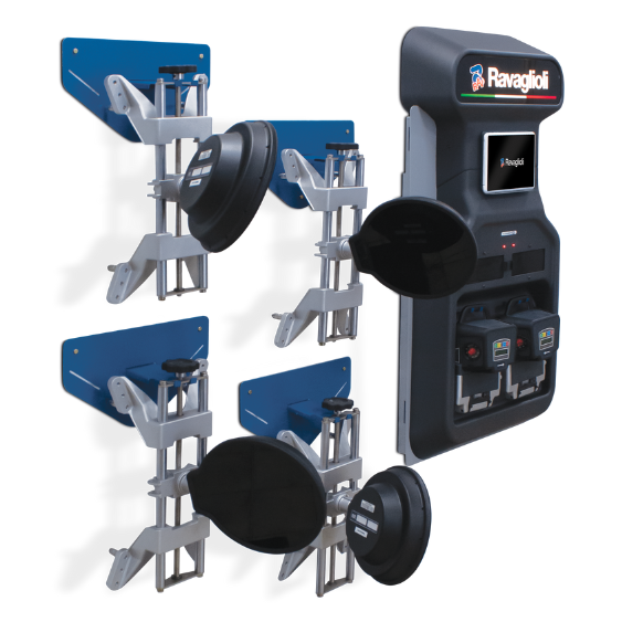 RAV3D2.0WALL.4S New 3D wheel aligner AllOnWall, RAVAGLIOLI (RAV.3DWAL.701053)