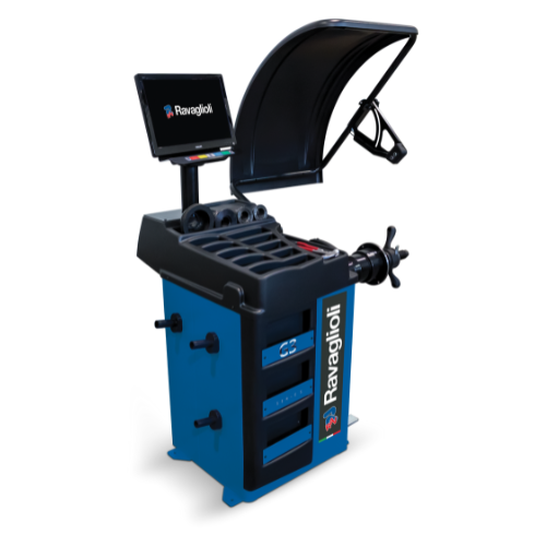 GP3.150S – automatic wheel balancer with microprocessor, RAVAGLIOLI (RAV.G3150.201485)