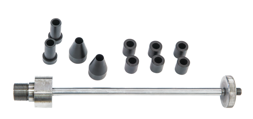 Motocikla riteņu vārpsta 10 mm, komplekts (GAR356, RAVAGLIOLI)