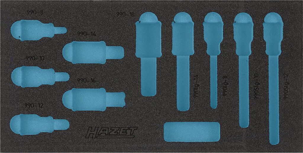 Empty tool tray (163-221L, HAZET)