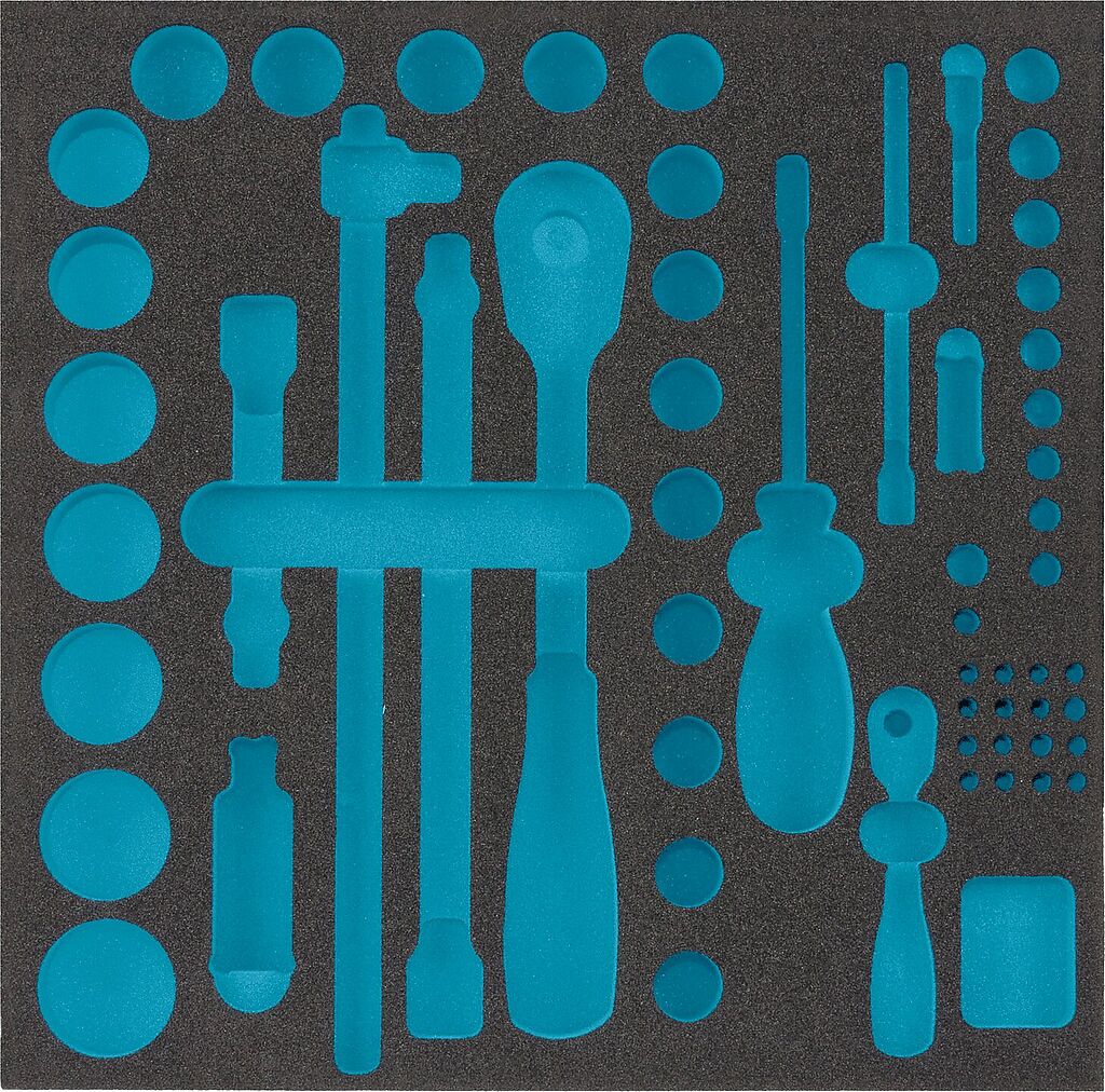 Two-component foam tool insert (163-224L, HAZET)