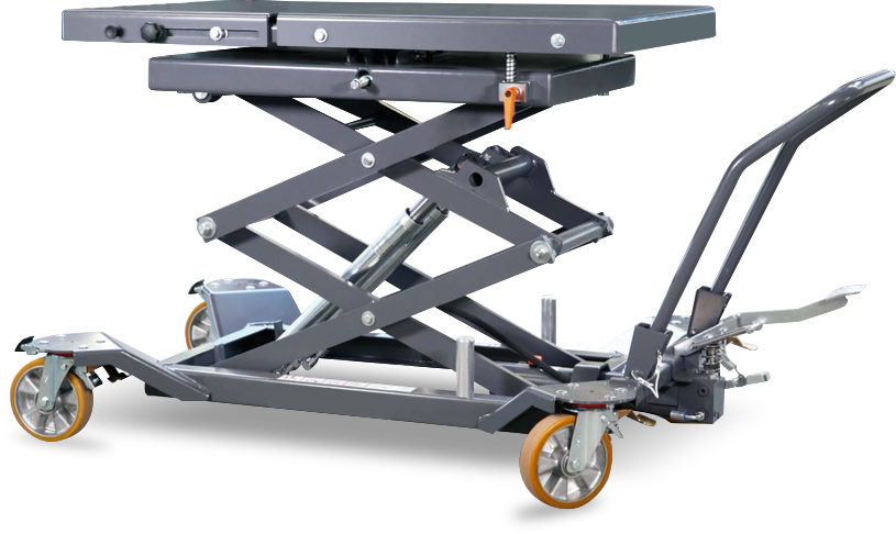 Mobilus keliamasis stalas transporto priemonių dalims, keliamoji galia 1000 kg, RAVAGLIOLI (KTO100)