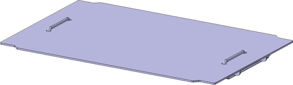 Set of drive-through covers for brake tester, GFLAT series (SRT142GFLAT, RAVAGLIOLI)